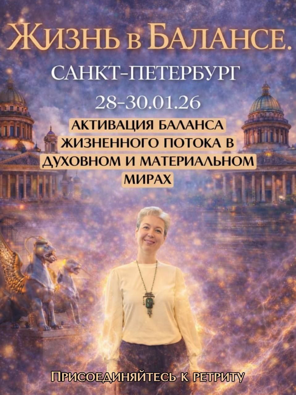 Ретрит "ЖИЗНЬ В БАЛАНСЕ" | Санкт-Петербург | 28–30 января 2026 — изображение 2